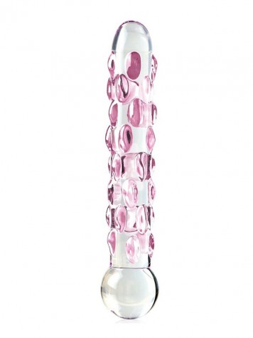 Dildo de cristal Icicles Nº 07