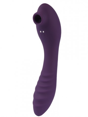 Succionador con extremo vibrador y función de calor Samba de Bloomlove