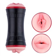 Masturbador doble vagina - boca Nicole