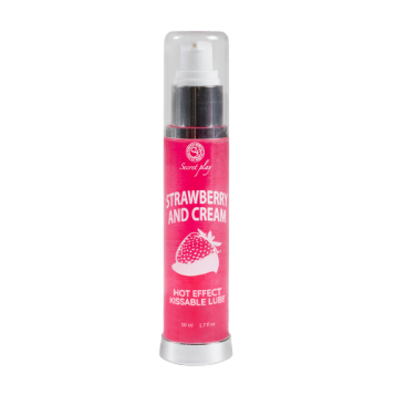 Lubricante efecto calor con sabor