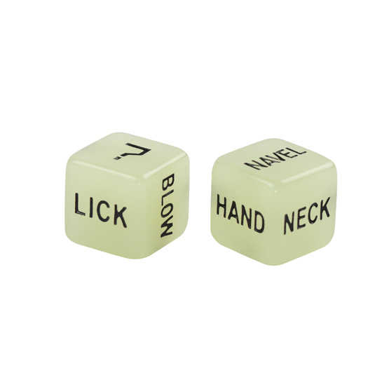 Dados eróticos fluor