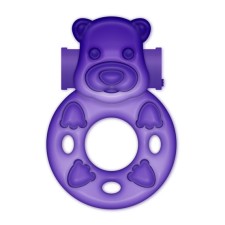 Anillo vibrador osito lila